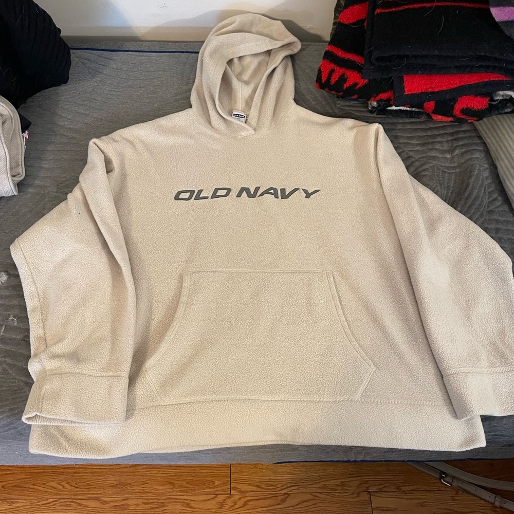 Old Navy Beige Hoodie for Men